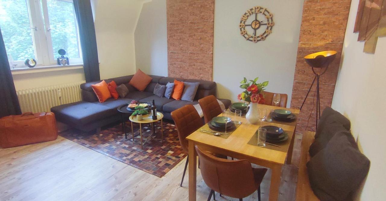 Ferienwohnung Gemütliche Hagen City Loft mit 2 Schlafzimmern Exterior foto