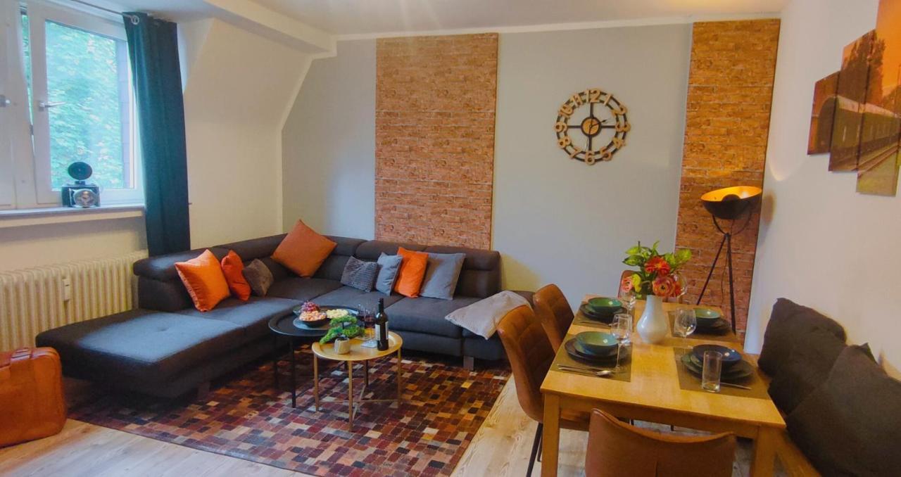 Ferienwohnung Gemütliche Hagen City Loft mit 2 Schlafzimmern Exterior foto